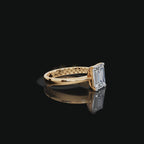 2 tcw Emerald Cut Solitaire Lab-Grown Diamond Ring