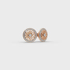 Lotus Bloom Lab-Grown Diamond Earrings