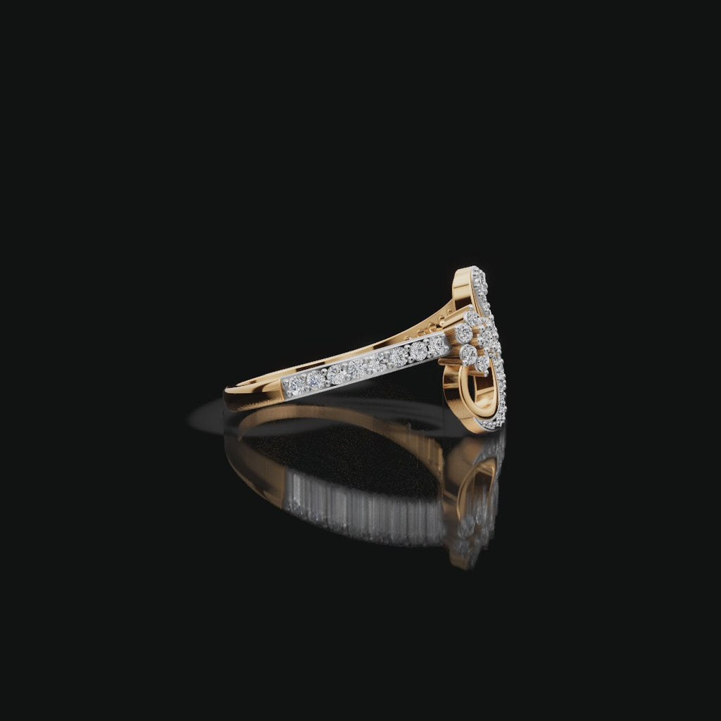 Twist Bloom Lab-Grown Diamond Ring