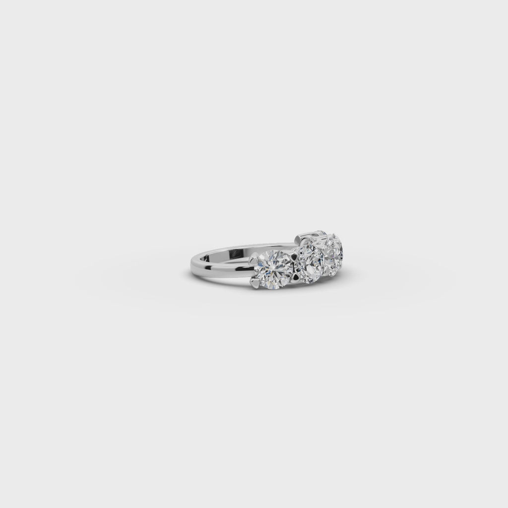 3.00 ct Anniversary Five-Stone Lab Diamond Ring