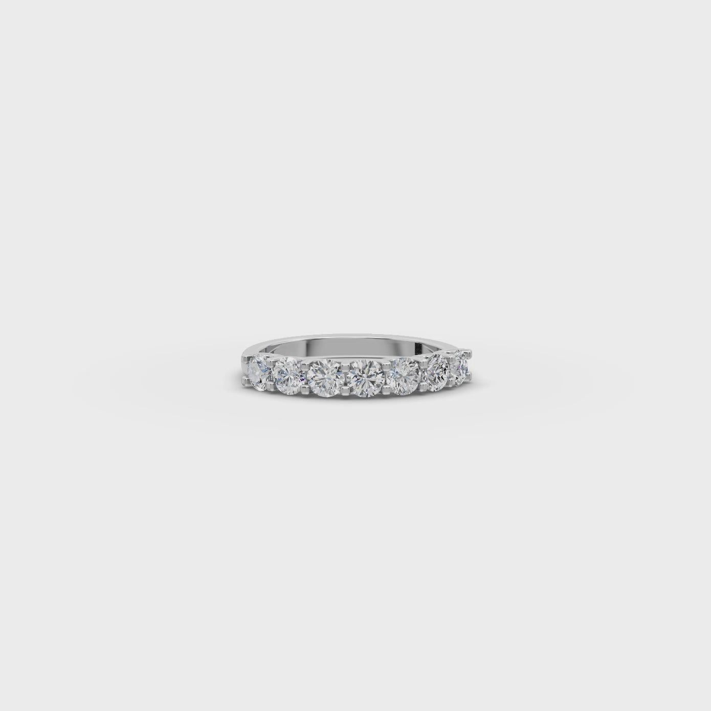 1.00 ct Seven-Stone Lab-Grown Diamond Ring